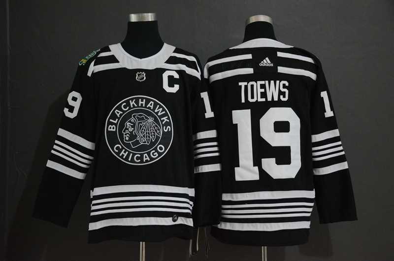 Blackhawks 19 Jonthan Toews Black 2019 Winter Classic Adidas Jersey,We sell and wholesale Blackhawks 19 Jonthan Toews Black 2019 Winter Classic Adidas Jersey on line form chian!